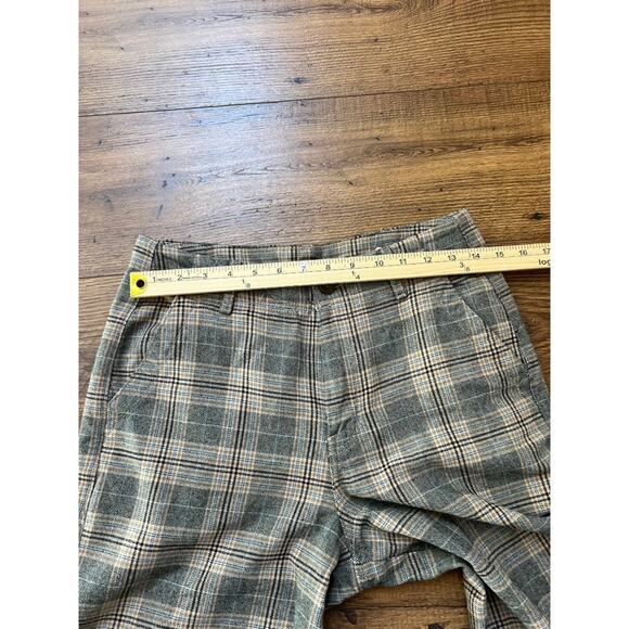 American Eagle Outfitters Plaid Wide Leg Pants - Gray and Black - Picture 4 of 6